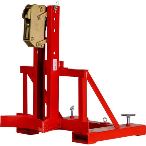 Pince à fûts pour chariot élévateur 1 fût 60-220L 360kg MW Tools VTGR360