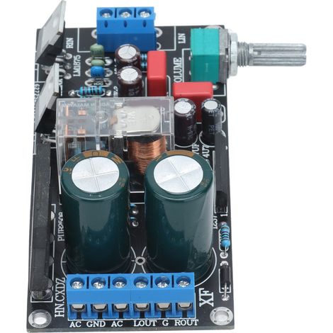 LM1875T 2.0 Stereo-Zweikanal-Verstärker-Kit, Lautsprecherschutz, einstellbare Lautstärke, 2030-kompatibel, DIY-Platine (1/5)