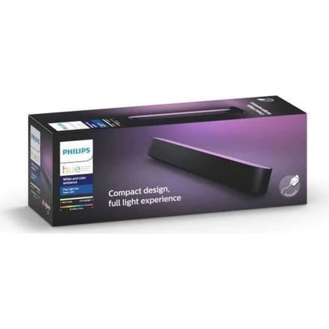 Lampe connectée Philips Hue Hue Play Pack x1 - Noir (1/2)