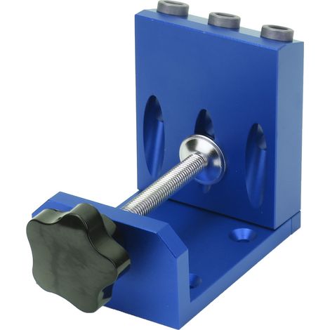 Schräglochstanzer-Positionierer, Schräglochvorrichtung, Bohrführung für die Industrie (für XK R3 Blau) (1/5)