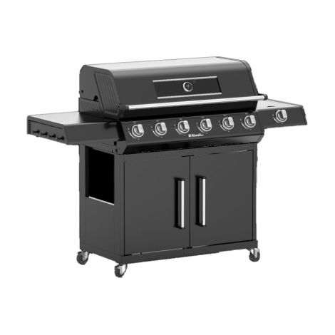 BARBECUE A GAS DA GIARDINO MASTER STEAK 6 FUOCHI + FORNELLO IN GHISA (40026)
