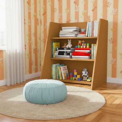 Scaffale Montessori in legno - Ordine e autonomia per bambini - Zolfo (1/5)