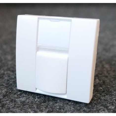 Prise reseau RJ45 Cat6 FTP blanc antimicrobien mécanisme 45x45mm sans support ni plaque S-one ALTIRA