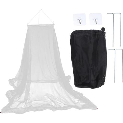 Moustiquaire portable pour lit double, tente de camping haute (1/5)