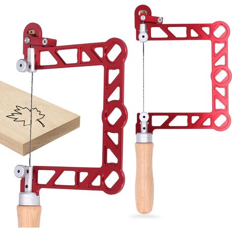 Handsäge für Holzarbeiten, Mini-Handsäge, universelle U-förmige Drahtsäge, 10 cm (1/5)