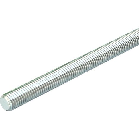 OBO Bettermann Barra filettata M10x2000mm acciaio inossidabile, inossidabile lucido, post-trattato, 3141339