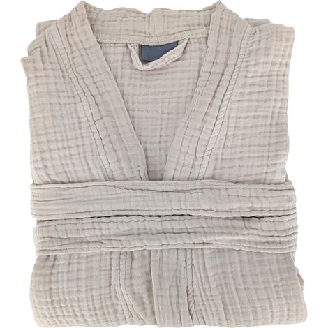 Peignoir mousseline de coton KEA S/M
