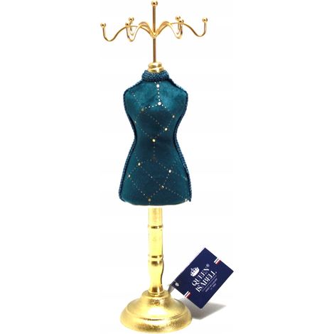 Un elegante espositore per gioielli a forma di manichino. (1/5)