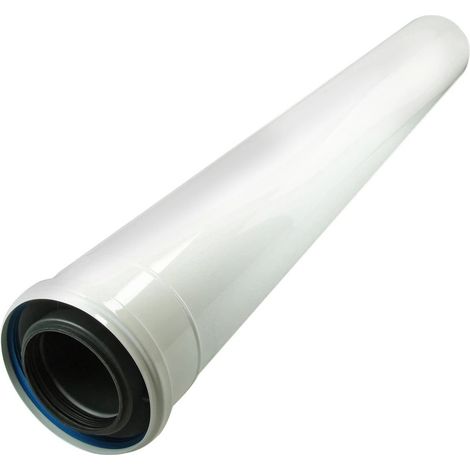 Tube fumées concentrique 80125 x 1000 mm