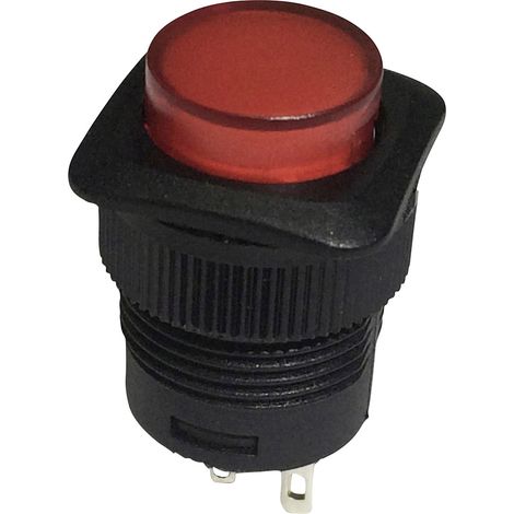 TRU COMPONENTS 1587738 TC-R13-508A-05RT Drucktaster 250 V/AC 1.5 A 1 x Aus/(Ein) tastend    1 St.
