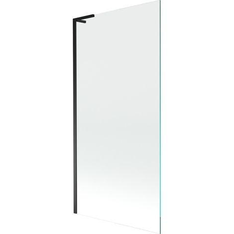 Mexen Next L Badewannenfaltwand 1-teilig 90 x 150 cm, transparent, schwarz - 895-090-000-03-00-70 (1/5)