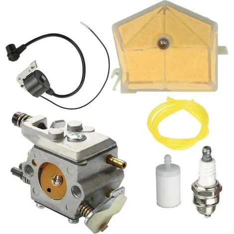 Carburateur de bobine d'allumage for tronçonneuse Husqvarna 51 55 Walbro WT-170 503281504 (1/5)