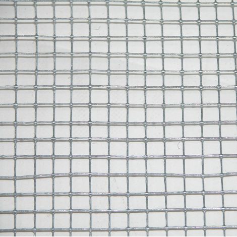 Rete elettrosaldata grigia per animali, H.0,5 x L.3 m, maglia H.6 x L.6,4 mm CENTRALE BRICO