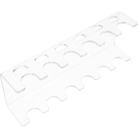 Support de pipettes de laboratoire multicouche pour tubes à essai, support de rangement pour micropipettes avec fentes (1/5)
