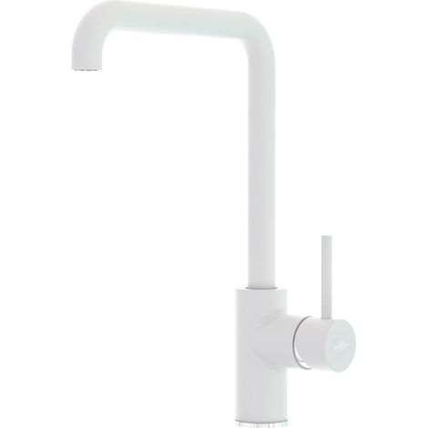 Presto Theo 8638611 Grifo cocina caño alto blanco (1/2)