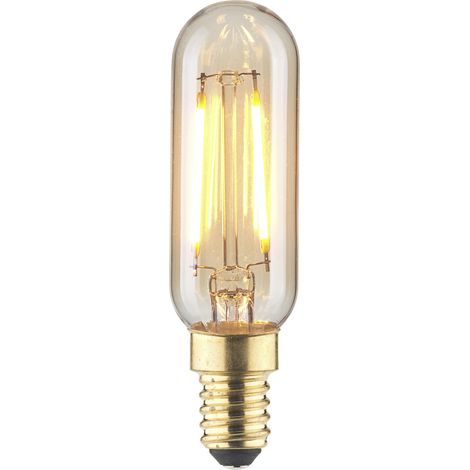LightMe LM85050 LED  E14 Röhrenform 2.5 W Bernstein (Ø x L) 25 mm x 90 mm  1 St.