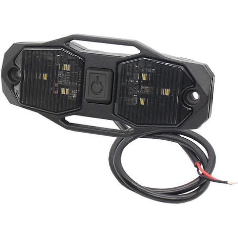 Plafonnier LED à fixation sur arceau de sécurité avec interrupteur universel pour RZR UTV ATV (remplace les accessoires de voiture) (1/5)