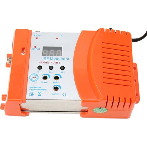Interface multimédia HD, modulateur RF, compatible avec les formats PAL et NTSC, modulateur numérique pour téléviseur domestique, prise UE 90-240 V (1/5)