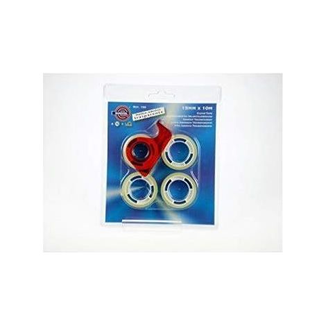 Eurocel Confezione 4 Nastri Adesivi Pp2000 15mmx10mt