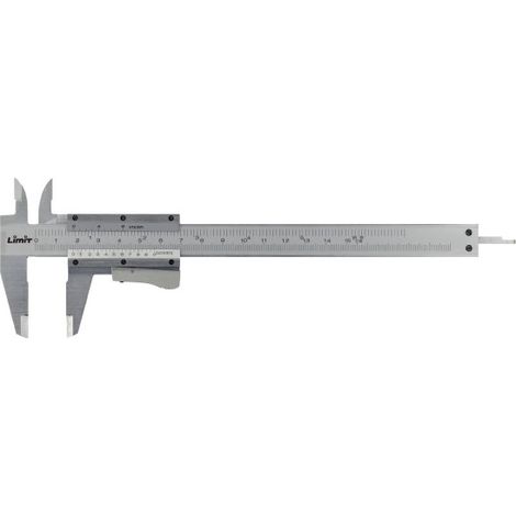 Pie de Rey universal de acero inoxidable 150 mm
