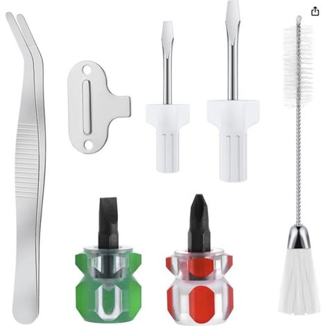 Kit di 7 pezzi per cucito - Manutenzione della macchina da cucire - Kit di pulizia della macchina da cucire - Strumenti per la riparazione della macchina da cucire - Macchina da cucire (1/3)