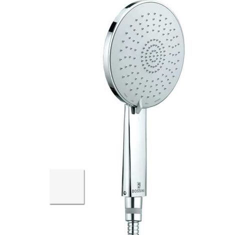 Douchette ronde 3 jets MIXA 140 Blanc - Bossini B01168013 (1/2)