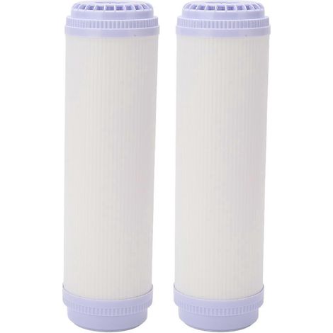 2 Stück Wasserfilter mit großem Durchfluss, Direkttrinkfilter, Ultrafilter-Ersatzkartusche für 10-Zoll-Wasserfilter
