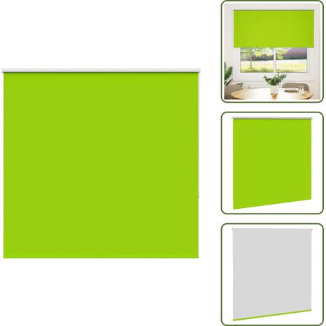 Verdunkelungsrollo Grün 145x175cm Stoffbreite 141,6cm Polyester - Verdunkelungsrollo - Verdunkelungsrollos - Rollo - Verdunklungsrollo (1/5)