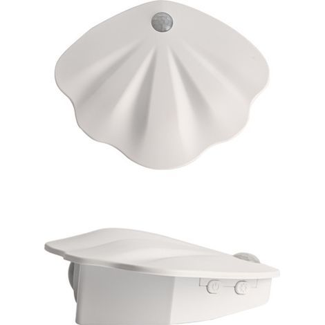 Wiederaufladbare smarte LED-Lampe mit Bewegungssensor, magnetisches Nachtlicht ohne Verkabelung, Wandleuchte für den Innenbereich, Türnummernleuchte (Weiß) (1/5)