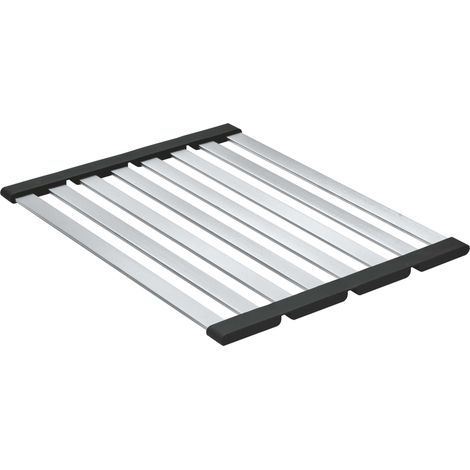 Égouttoir pour évier de cuisine 40856 450x348mm en acier inoxydable (1/3)