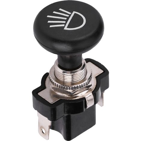 12V Druck-Zug-Schalter für EZGO Club Car Yamaha Golfwagen-Scheinwerfer, kompatible Beleuchtung, Ersatzteil. (1/5)