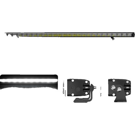 Barra de luz LED, disponible en varios tamaños, con un alto brillo de 6500 K. (1/2)