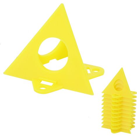 10 Stück dreieckige Farbauflagen, Farbständer, Zubehör für Holzbearbeitung (1/5)