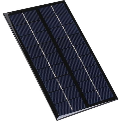 Panneau solaire polycristallin miniature 3 W 9 V pour lampe solaire DIY et chargeur de batterie de téléphone (1/5)