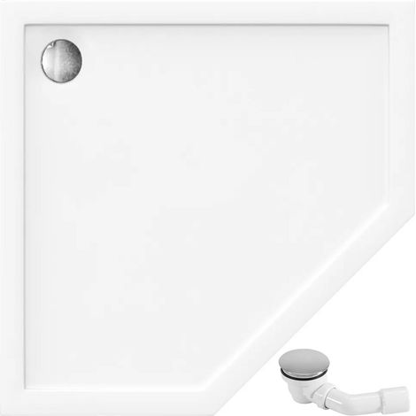 REA DUSCHWANNE ACRYL DIAMOND WHITE 80X80