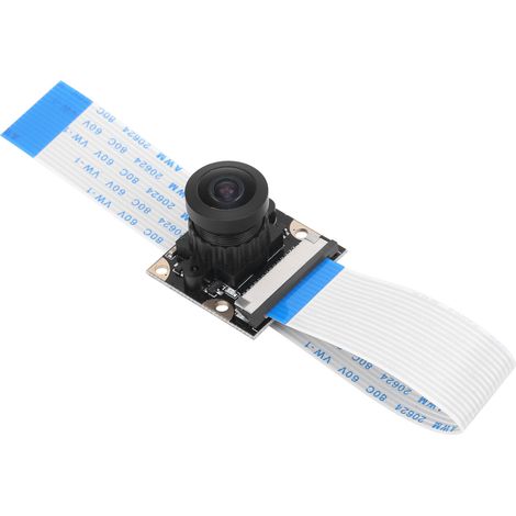 Caméra grand angle 160° 5 mégapixels HBV-1509B-160 Light pour Raspberry Pi 4, 3B, angle de vision étendu, capteur haute résolution, idéale pour projets DIY et surveillance, modèle compact et léger. (1/5)