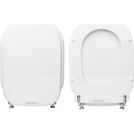 Copriwater Argenta Catalano legno rivestito in resina poliestere bianco come Originale (1/4)