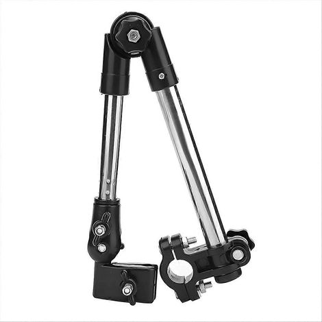 Schirmhalter, Fahrradschirmhalter, Schirmbefestigung für Fahrrad- oder Rollstuhllenker (1/5)
