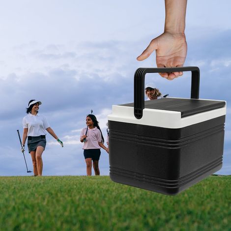 Glacière for golf car, compatible with the Ezgo, Club Car, Yamaha and other models, support included. (1/4)
