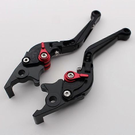 Freins à disque avant et arrière pour véhicule électrique, guidon modifié, klaxon en alliage d'aluminium adapté aux motos LIKE180/150 (noir) (1/5)