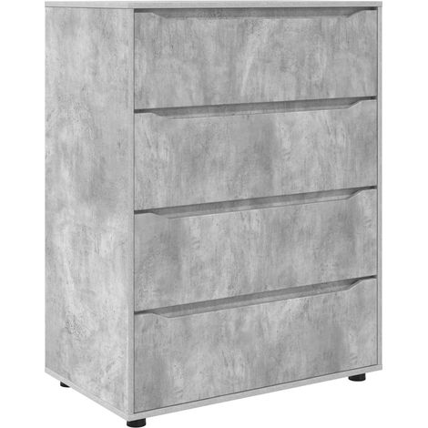 Storage Cabinets Concrete Grey 80 x 48 x 105 cm Engineered Wood vidaXL