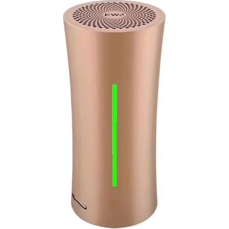 Enceinte Bluetooth en métal avec super basses, compatible carte TF et TWS, batterie 6000 mAh.