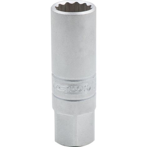 3/8" Llave de vaso especial para bujías, perfil delgado, 14mm (1/2)