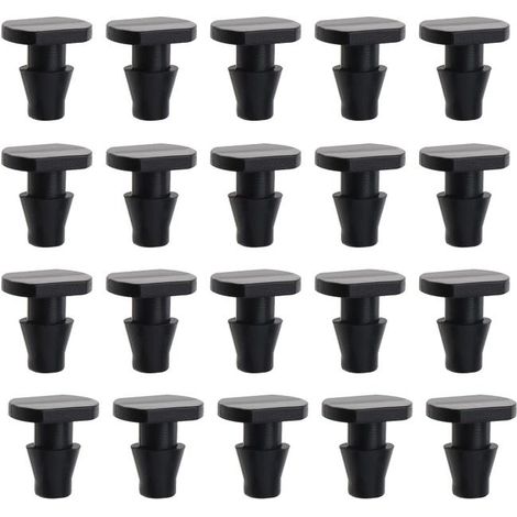 Lot de 100 bouchons de rechange pour tuyau d'irrigation goutte à goutte, embouts capillaires, petits accessoires