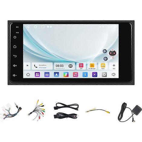 Autoradio multimédia Android 15 pouces 7 pouces compatible CarPlay et Android Auto pour Prado, 2 Go + 64 Go (1/5)