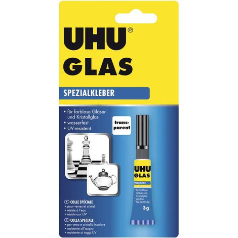 UHU GLAS Colle de réparation 46685 3 g (1/2)