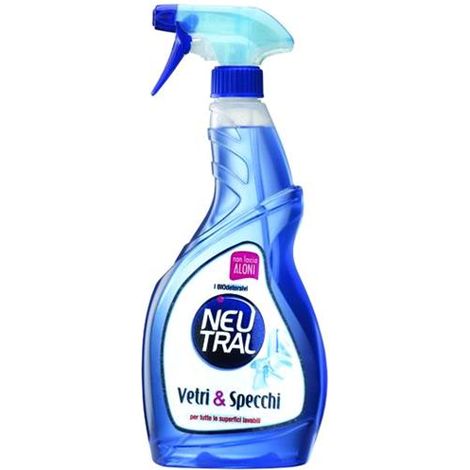 Detergenti Neutral Spray Vetri Ammoni' Ml. 750 Conf.12Pz