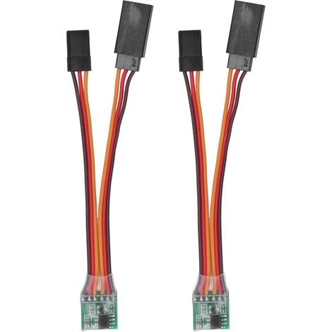 2PCS Inverseur de Signal Servo Universel pour Modèles RC, Avion et Voiture (1/5)
