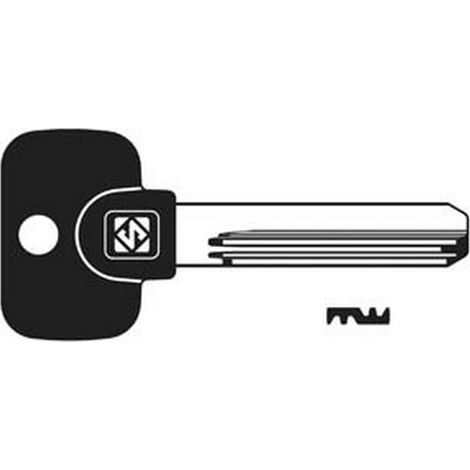 5PZ CHIAVI PUNZONATE PER CILINDRI MUL-T-LOCK 10 SPINE MTK4RP - MTK4RP