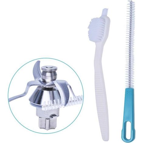 Brosse de Nettoyage pour Lames Compatible avec Vorwerk Thermomix Tm6 Tm5 Tm31 Tm21 Robot de Cuisine, Lot de 2 Brosses pour Nettoyer Les Casseroles, Bols de Mélange et Lames (1/5)